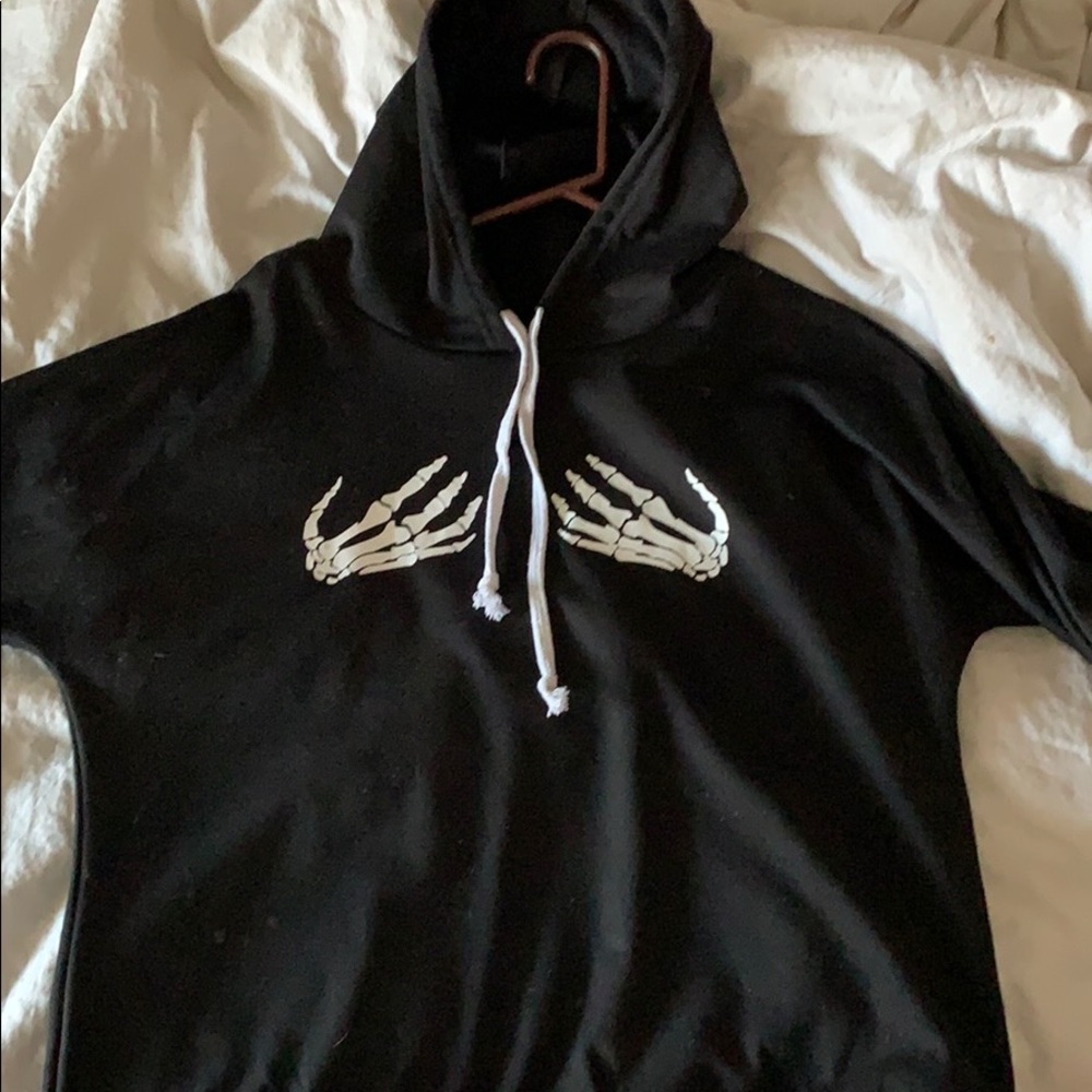 Skeleton Hands Hoodie